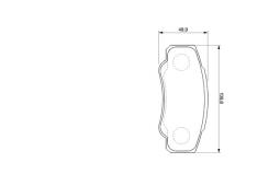 KLOCKI HAM./TYŁ/ FIAT DUCATO 10,14 01- PG 1.1. 0 986 424 704
