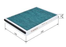 FILTR KABINY OPEL ASTRA 00- /ANTYALERGICZNY FILTER +/ PG8.5 0 986 628 532