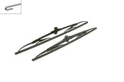 PIÓRA WYCIER. 530MM/480MM 2SZT /TOP TWIN/ VW GOL III PG10.1. 3 397 118 405    533    5