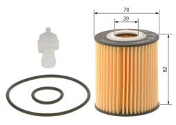FILTR OLEJU TOYOTA AVENSIS 2,2 D4D 05- BOSCH F026407090