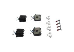 KLOCKI HAM./TYŁ/ VW PASSAT 97-,AUDI A4 9/+BLASZKI/ PG 1.1 0 986 494 596