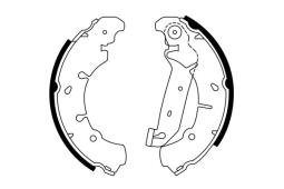 SZCZĘKI HAM.FORD FIESTA 01- /203X38/ PG 1.4. 0 986 487 599