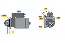 ROZRUSZNIK /BOSCH PROGRAM BX/ PG12.3. 0 986 015 010          BX