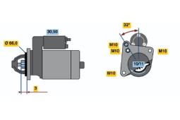 ROZRUSZNIK /BOSCH PROGRAM BX/ PG12.3. 0 986 013 200          BX
