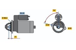 ROZRUSZNIK /BOSCH PROGRAM BX/ PG12.3. 0 986 018 010          BX