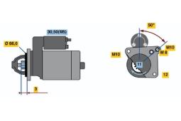ROZRUSZNIK /BOSCH PROGRAM BX/ PG12.3. 0 986 020 131          BX