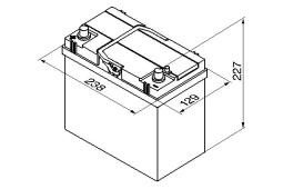 AKUMULATOR 45AH/330A L+ /238X129X227/ /BOSCH S4/ BOSCH 0 092 S40 230