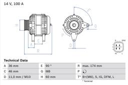 ALTERNATOR                              PROGRAM WYMIANY BX!!! 0 986 082 060