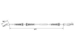 CZUJNIK ABS DACIA LOGAN,SANDERO 08-     /PRZ/ PG 1.7. 0 265 007 742