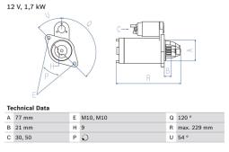 ROZRUSZNIK PG12.3 0 986 025 140          BX