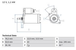 ROZRUSZNIK /BOSCH PROGRAM BX/ PG12.3. 0 986 016 300          BX