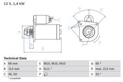 ROZRUSZNIK /BOSCH PROGRAM BX/ PG12.3. 0 986 016 570          BX
