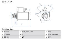 ROZRUSZNIK /BOSCH PROGRAM BX/ PG12.3. 0 986 016 120          BX