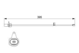 CZUJNIK KL.HAM.AUDI A4/A5/R8 05- PG 1.9 1 987 474 509