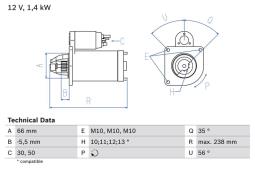ROZRUSZNIK /BOSCH PROGRAM BX/ PG12.3. 0 986 018 310          BX