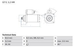 ROZRUSZNIK /BOSCH PROGRAM BX/ PG12.3. 0 986 017 940          BX