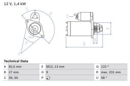 ROZRUSZNIK /BOSCH PROGRAM BX/ PG12.3. 0 986 018 340          BX