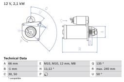 ROZRUSZNIK /BOSCH PROGRAM BX/ PG12.3. 0 986 020 131          BX