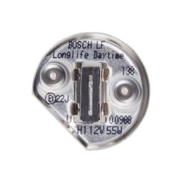 ŻARÓWKA H1 12V 55W /BOSCH/ LONGLIFE DAY TIME /BLISTER/ PG2.3. 1 987 301 051