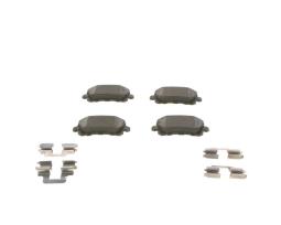 KLOCKI HAM./TYŁ/ VW TIGUAN 1,8 07- PG 1.1 0 986 494 731