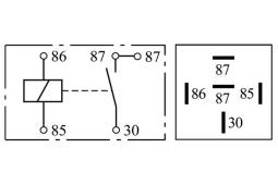 PRZEKAŹNIK UNIVERSALNY 12V/30A PG9.2. 0 332 019 150