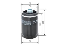 FILTR OLEJU VW BENZ.2,0TSI 12- /T5/ PG8.5. F 026 407 179
