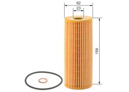 FILTR OLEJU DB M104 W140 91- BOSCH 1457429122