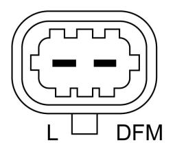 ALTERNATOR PG12.4. 0 986 081 380          BX