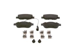 KLOCKI HAM./PRZ/ FIAT 500 1.3JTD 07- PG 1.1. 0 986 494 114