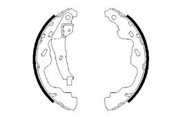SZCZĘKI HAM.TOYOTA YARIS 02- 200X32 PG 1.4. 0 986 487 665