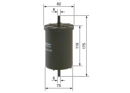 FILTR PALIWA SKODA BENZ.1,4-2,0 96- /OCTAVIA/ PG8.4. 0 450 905 318          10