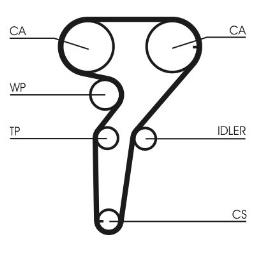 PASEK ROZRZ. CONTI CT1149
