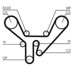 PASEK ROZRZ. CONTI CT727