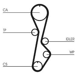 PASEK ROZRZ. CONTI CT785