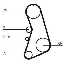 PASEK ROZRZ. CONTI CT919