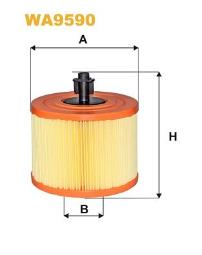 FILTR POW.BMW 2,5-3,0 04- /E87/ /SERIA1/ WIX WIX WA9590