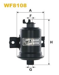 FILTR PALIWA MITSUBISHI BENZ. 1,8 93- /GLANT/ WIX WIX WF8116