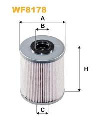 FILTR PALIWA RENAULT DIESEL 2,2-2,8 96- WIX WIX WF8178