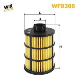 FILTR PALIWA FIAT DIESEL 1,3JTD 04- /DOBLO/ WIX WIX WF8366