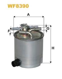 FILTR PALIWA DACIA DIESEL 1,5DCI 05- /LOGAN/ WIX WIX WF8390
