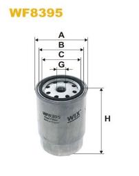 FILTR PALIWA HYUNDAI DIESEL 1,1-2,0CRDI7- /I1,I3/ WIX WIX WF8395