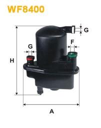 FILTR PALIWA RENAULT DIESEL 1,5DCI 04-/CLIO III,MODUS/ WIX WIX WF8400