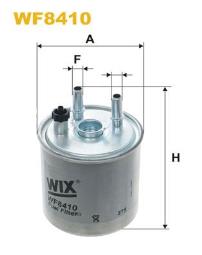FILTR PALIWA RENAULT DIESEL 1,5DCI 08- /KANGOO II,LAGUNA II,TWINGO II/ WIX WIX WF8410