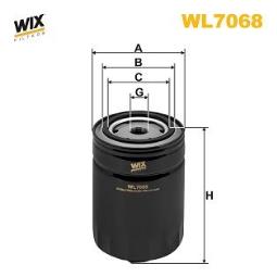 FILTR OLEJU VW DIESEL /KARTON/ WIX WIX WL7068