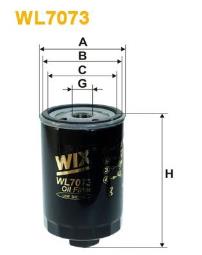 FILTR OLEJU VW BENZ. 1,8 /CORRADO/ WIX WIX WL7073