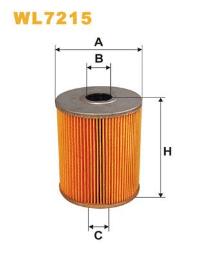 FILTR OLEJU VW BENZ. 2,8 VR6 /GOLF/ WIX WIX WL7215