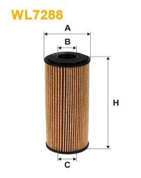 FILTR OLEJU VW DIESEL 1,2TDI /POLO,AROSA,FABIA 1,9TDI/ WIX WIX WL7296