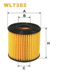 FILTR OLEJU FIAT DIESEL 1,9JTD /STILO,MULTIPLA/ WIX WIX WL7308