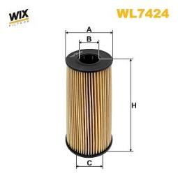 FILTR OLEJU NISSAN DIESEL 2,0DCI 06- /QASHQAI,PRIMASTAR,VIVARO/ WIX WIX WL7424