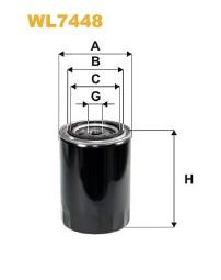 FILTR OLEJU AUDI BENZ. 1,8T 95- /A4,SKODA/ WIX WIX WL7448